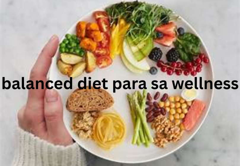 balanced diet para sa wellness